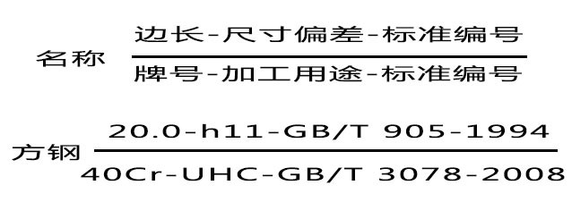 冷拔圓鋼標(biāo)記示例標(biāo)準(zhǔn) 冷拔圓鋼標(biāo)記示例標(biāo)準(zhǔn)